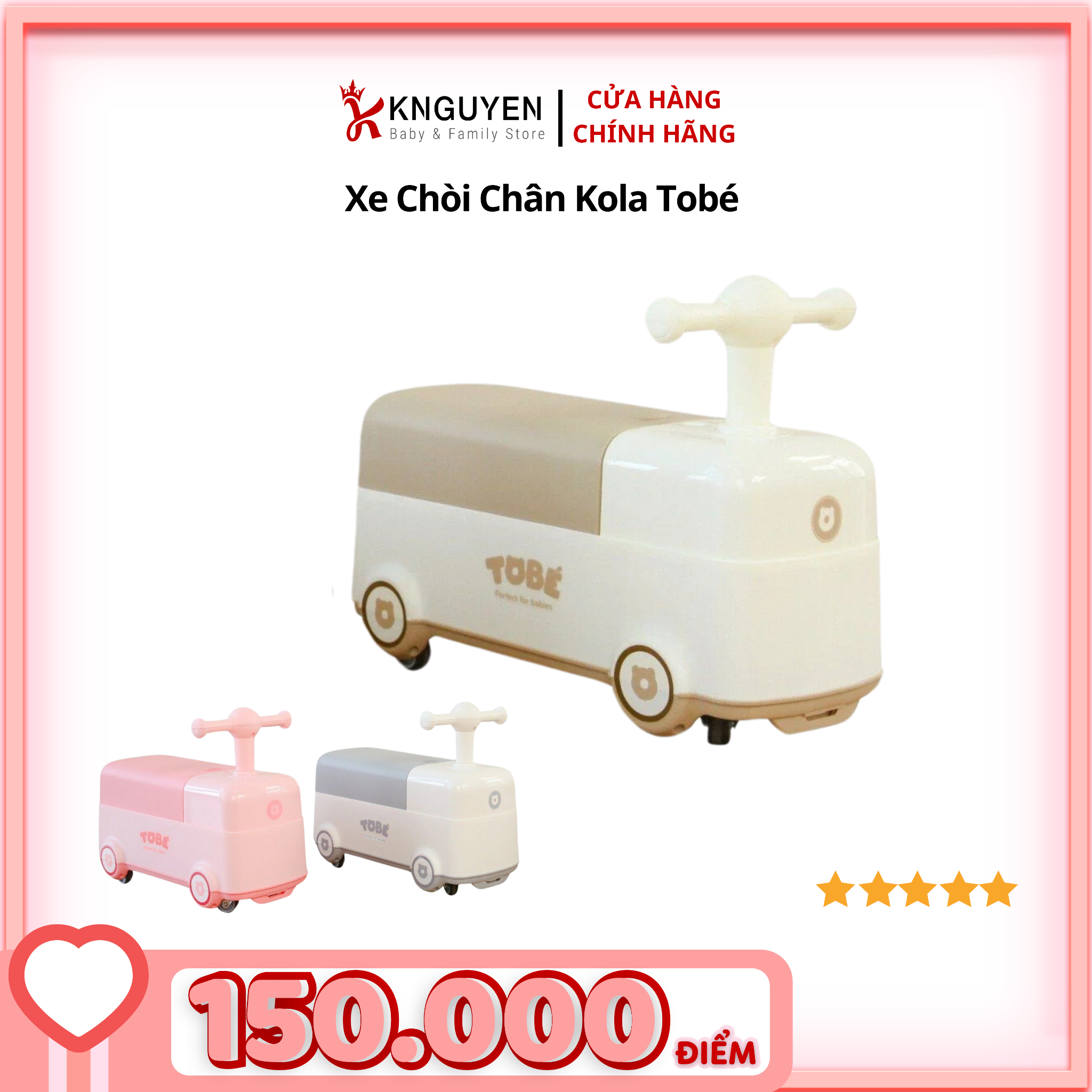 Xe Chòi Chân Kola Tobé (quà tặng Mamogom) – knguyenstore