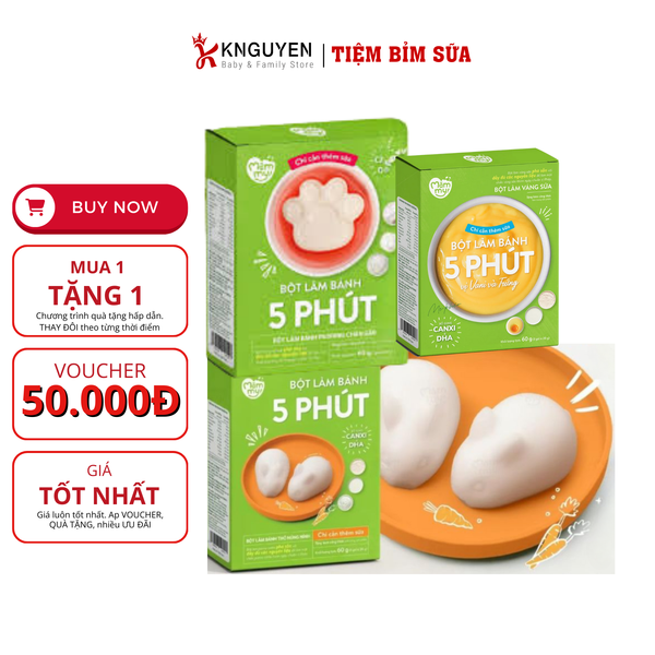 Bột Làm Bánh Pudding Mămmy (6M+) 