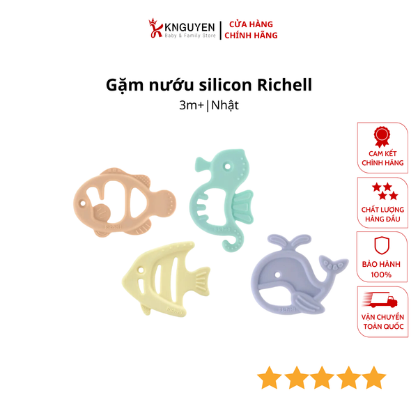  Gặm nướu silicone Richell 