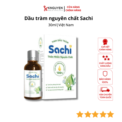  Dầu tràm nguyên chất Sachi 30ml 