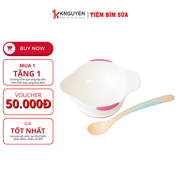  Bộ Chén Thìa Ăn Dặm Richell 