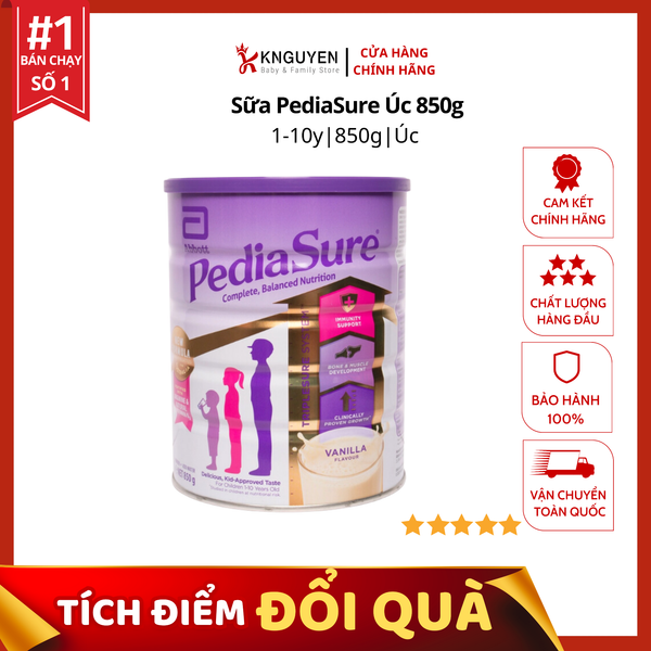  Sữa PediaSure Úc 850g 