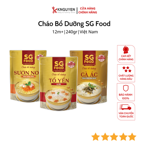  Cháo Bổ Dưỡng SG Food 240g (10m+) 