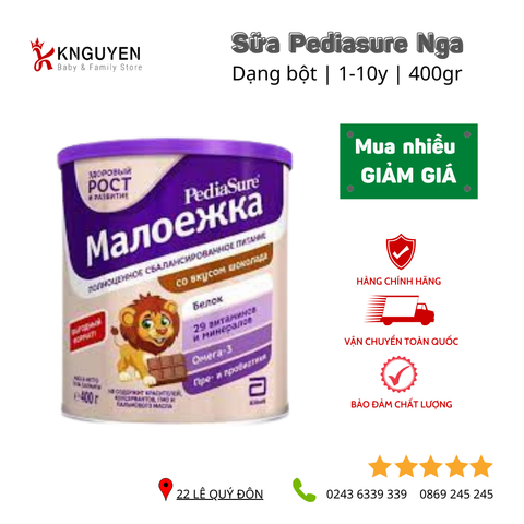  SỮA PEDIASURE NGA 400G 