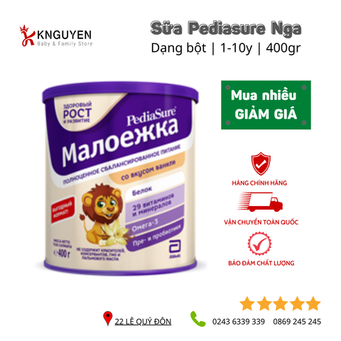  SỮA PEDIASURE NGA 400G 