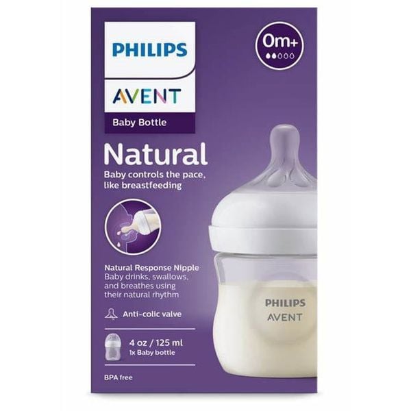 Bình sữa Philips Avent Natural Response 125ml 
