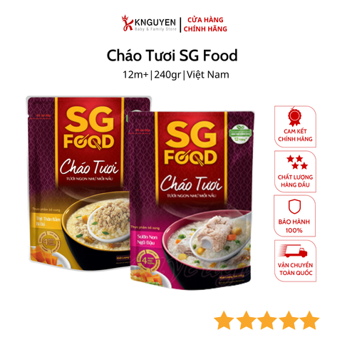  Cháo Tươi SG Food 240g 