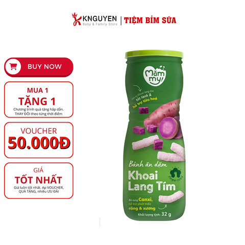  Bánh Ăn Dặm Hũ Mămmy (6M+) - 32g 