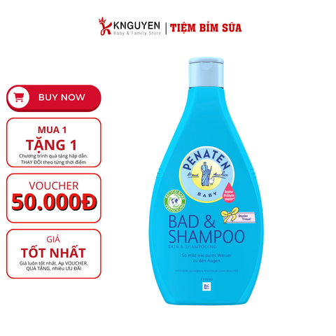  Tắm Gội PENATEN 400ml 