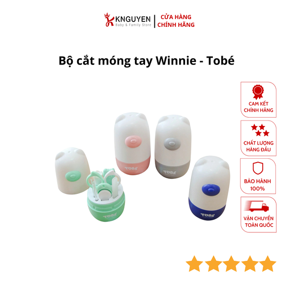  Bộ cắt móng tay Winnie - Tobé 