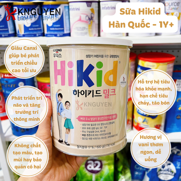  Sữa Hikid Vani Hàn Quốc 600g 
