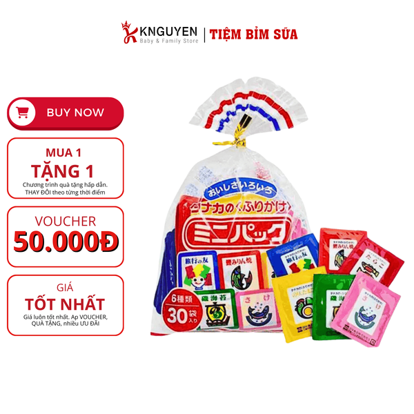  Gia Vị Rắc Cơm Tanaka Nhật 