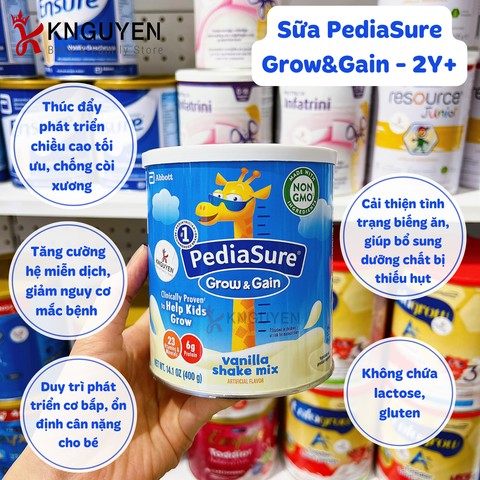  Sữa PediaSure Grow&Gain 400g 