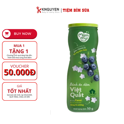  Bánh Ăn Dặm Hũ Mămmy (6M+) - 32g 