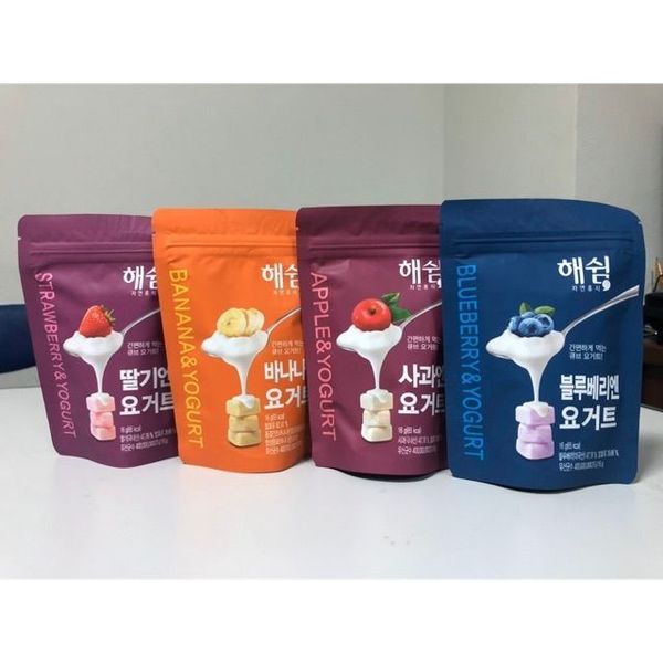  Sữa chua khô sấy lạnh Haeswim Hàn Quốc gói 16gr (400 triệu lợi khuẩn/gói) 