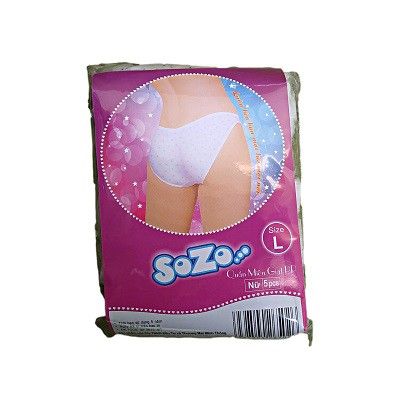  Quần Lót Giấy Sozo ( Set 5 Cái ) 