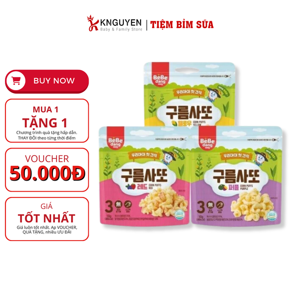  Bánh Bỏng Bebedang (10g) 