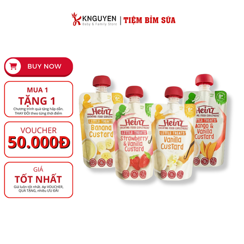  Váng sữa túi Heinz Úc 120g 