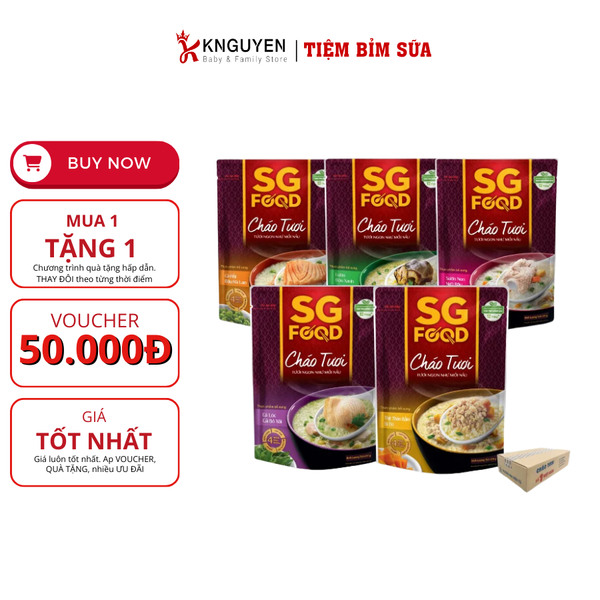  Cháo Tươi SG Food 240g 