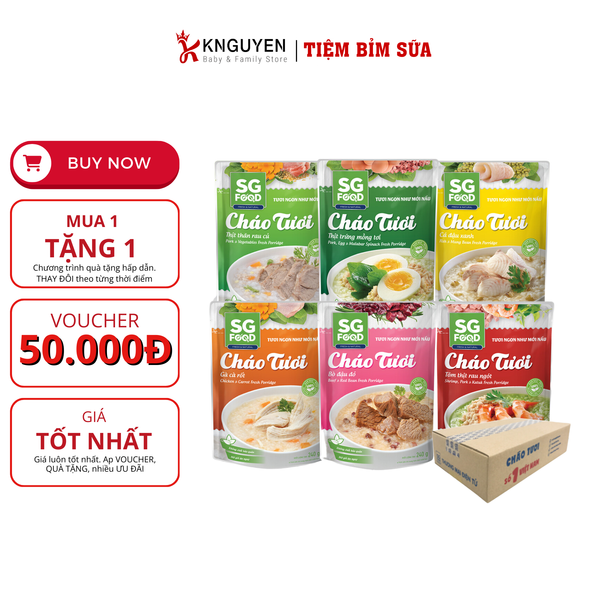  Cháo Tươi Deli SG Food 240g 