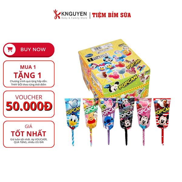  Kẹo Cây Mickey PopCan Nhật Bản 
