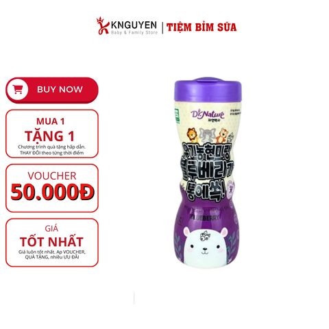  Bánh gạo lứt ăn dặm Dr.Nature 35g (6M+) 