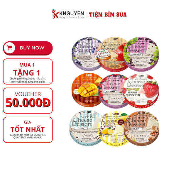  Phô Mai QBB Nhật 90g 