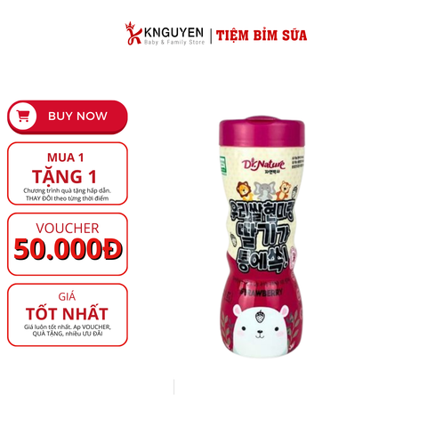  Bánh gạo lứt ăn dặm Dr.Nature 35g (6M+) 