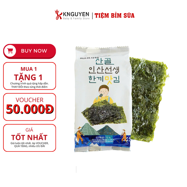  Rong Biển Ăn Liền Ecomom ( 4g) 