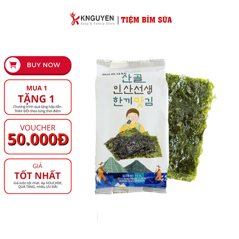  Rong Biển Ăn Liền Ecomom ( 4g) 