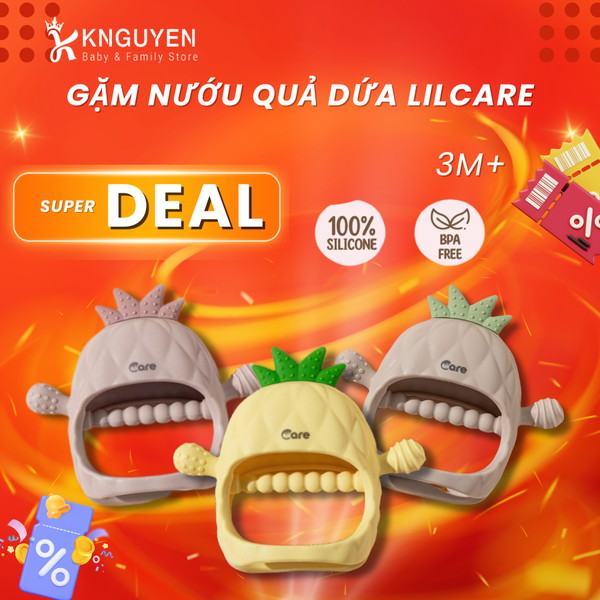  Gặm nướu quả dứa Lilcare (3M+) 