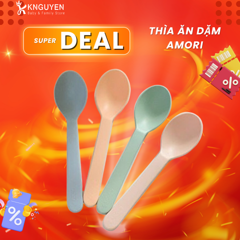 Thìa Ăn Dặm Amori 