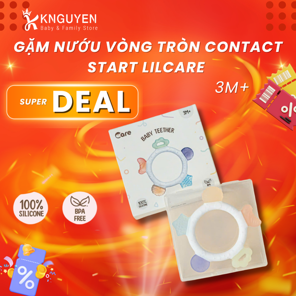  Gặm Nướu Vòng Tròn Contact Start Lilcare (3M+) 