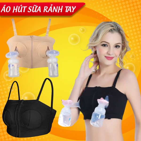  Áo hút sữa rảnh tay kèm quai áo - made in VN 