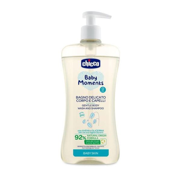  Sữa Tắm Gội Chicco cho bé 0M+-500ml 