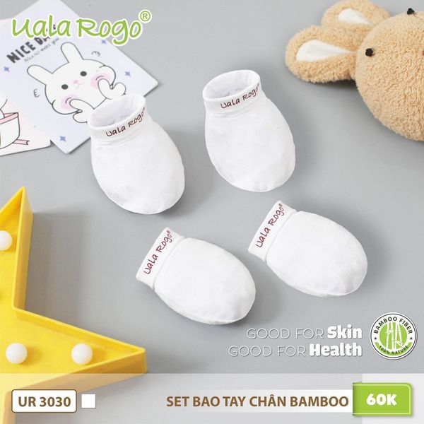  Set Bao Tay Bao Chân Bamboo UALA ROGO 2463 