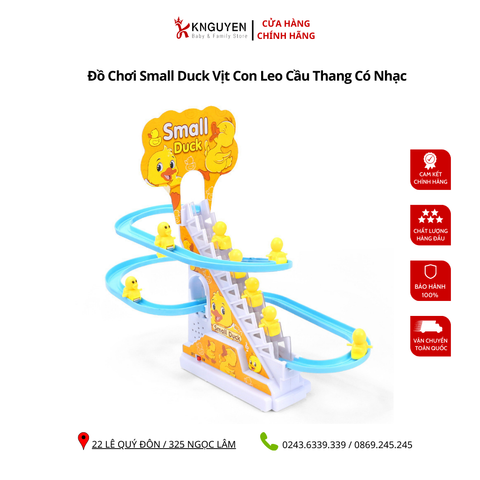 Đồ chơi Small Duck vịt con leo cầu thang có nhạc 