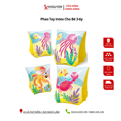  Phao tay Intex cho bé 3-6t 