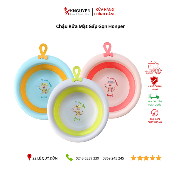  Chậu Rửa Mặt Gấp Gọn Honper 