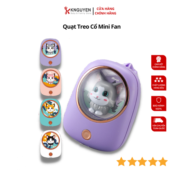  Quạt treo cổ Mini Fan 