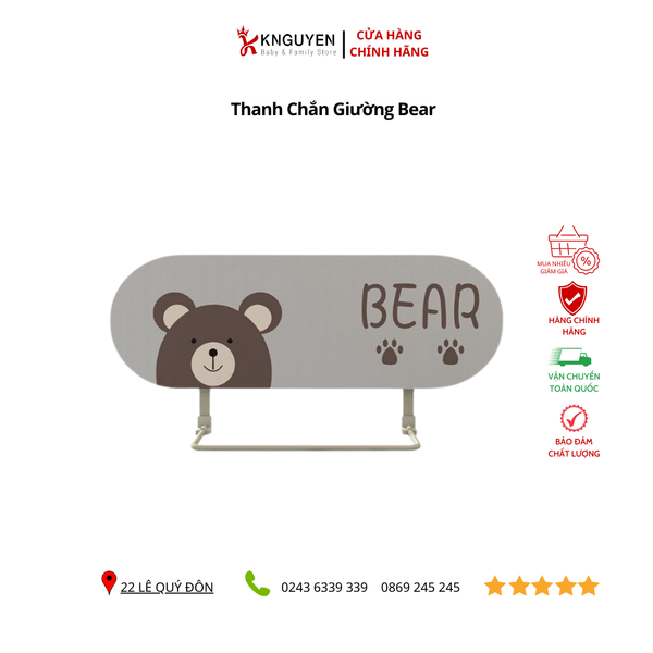  Thanh Chắn Giường Bear 1m5 