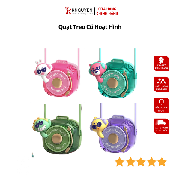 Quạt treo cổ hoạt hình 