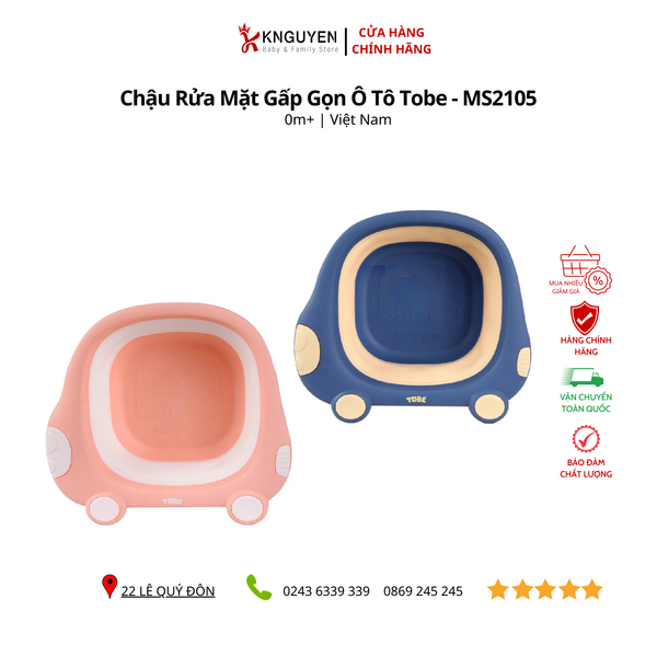  Chậu Rửa Mặt Gấp Gọn Ô Tô Tobe - MS2105 