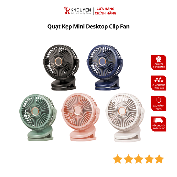 Quạt kẹp mini Desktop Clip Fan 