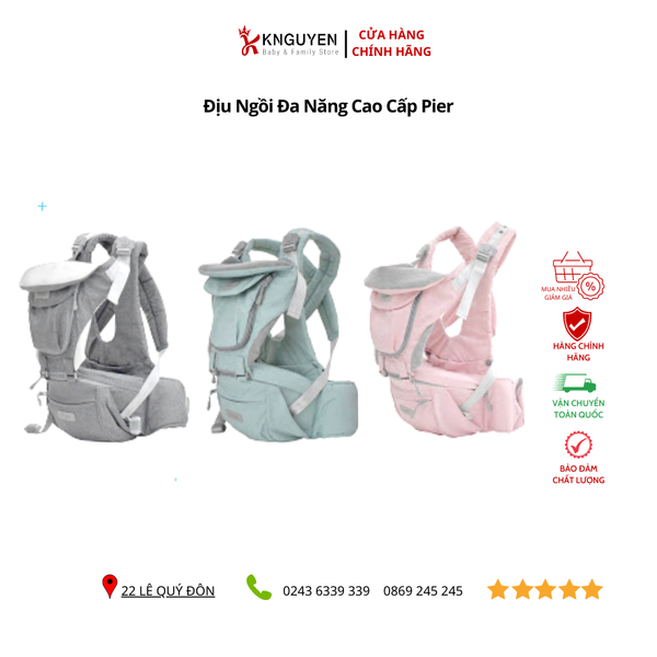  Địu Ngồi Đa Năng Cao Cấp Pier 