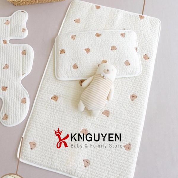  Thảm thêu DOTTODOT cao cấp Hàn Quốc cho bé 60x100cm 