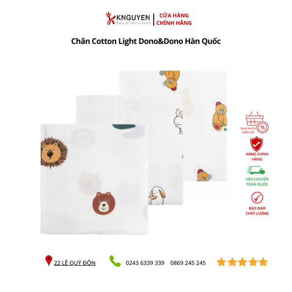  Chăn Cotton Light Dono&Dono 