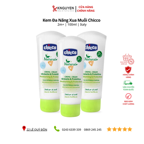  Kem Đa Năng Xua Muỗi Chicco 100ml (2M+) 