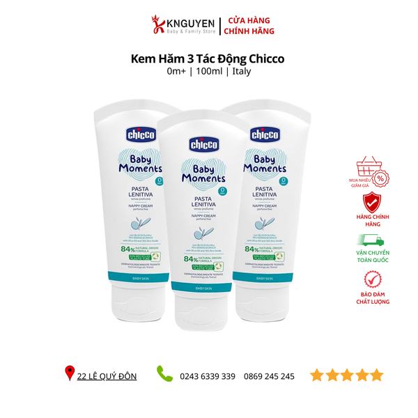  Kem Hăm 3 Tác Động Chicco (0M+) 