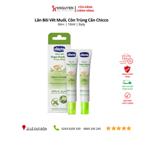  Lăn Bôi Vết Muối, Côn Trùng Cắn Chicco 